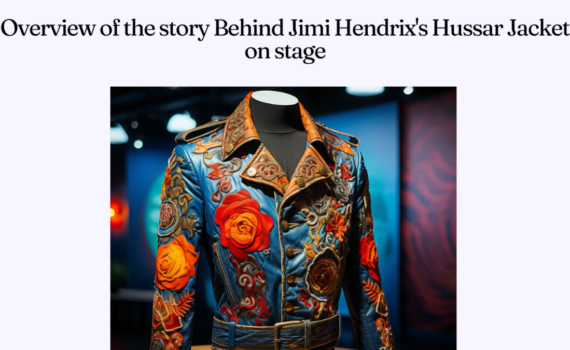 Overview of the story Behind Jimi Hendrix's Hussar Jacket on stage
