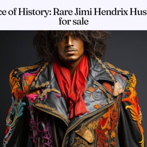 Buy a Piece of History: Rare Jimi Hendrix Hussar Jacket for sale