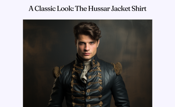 A Classic Look: The Hussar Jacket Shirt